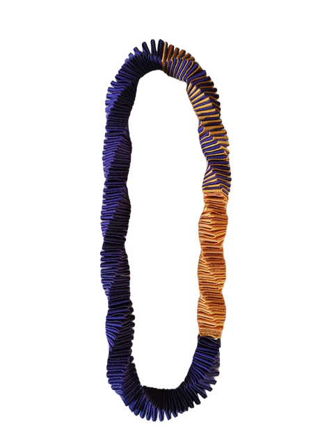 Necklace - Long Viola e Gialla T.I.N.A there is no alternative