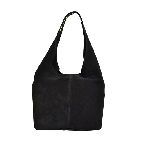 Dolores - Borchie Camoscio Nero