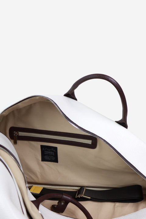 Wide Padel Bag - Art. Biancogiallotestamoro Terrida