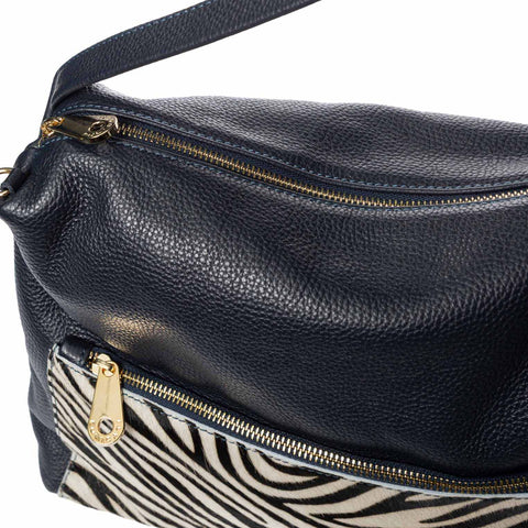 Satchel in Pebbled (Dollaro) Leather