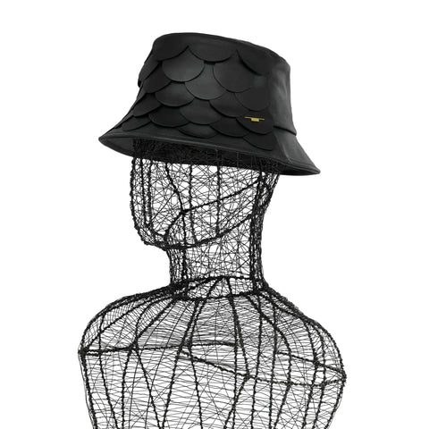 Hat - Nappa Leather Bucket Axis