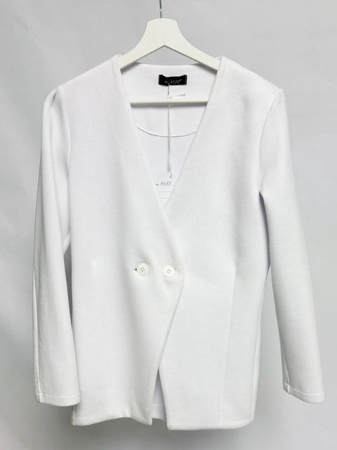 Elegant structured fabric jacket SixStop