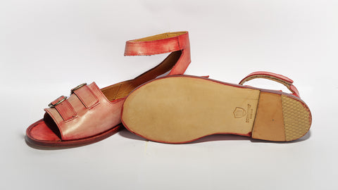 Sandal - Alexander Red Piero Schettini