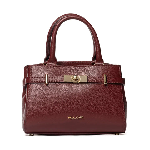 Tote Bag in Pebbled Dollaro Leather