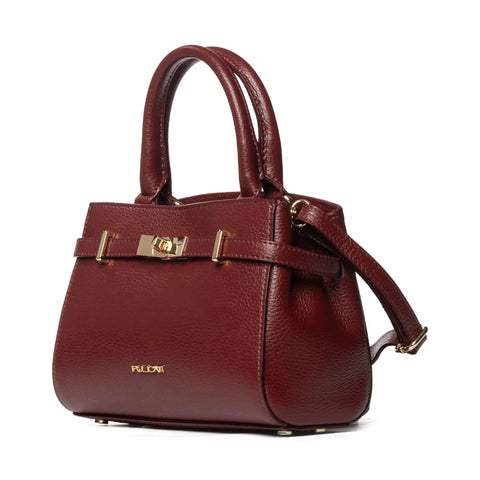 Tote Bag in Pebbled Dollaro Leather