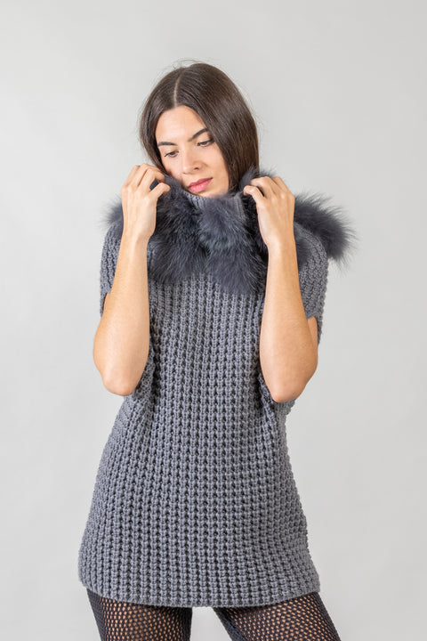 Poncho - Fur Ivana Maiolati