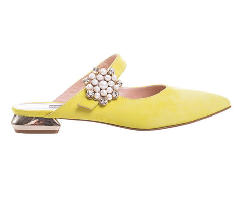 Yellow Decollette Shoes - Art. 4476 Rosellina 1958