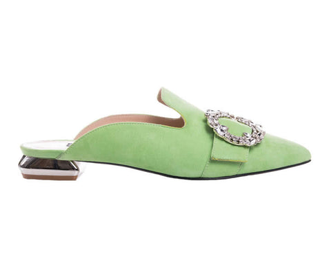 Green Decollete Shoes - Art. 4479 Rosellina 1958