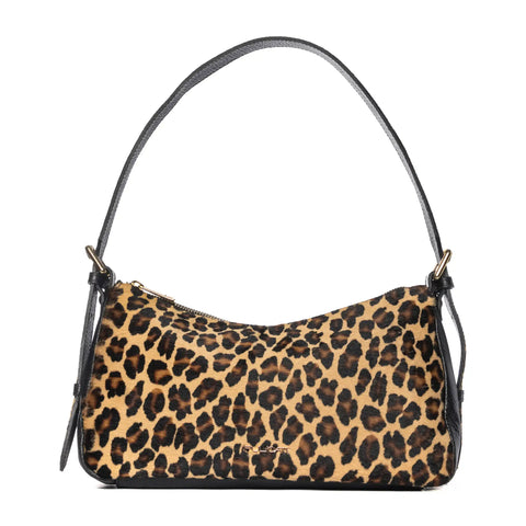 Tote Bag in Pony Hair & Pebbled Leather