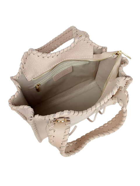 Bag with double leather handles Florence Leather