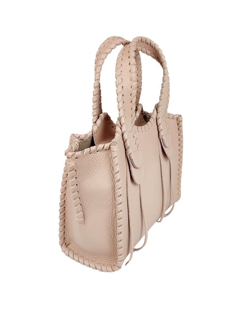 Bag with double leather handles Florence Leather