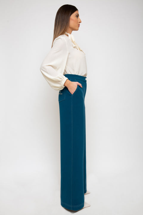 Trouser - Blue Corallo Sartoria