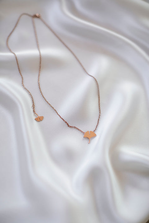 Necklace - Art. Ginkgo 18kt Melania Fumiko