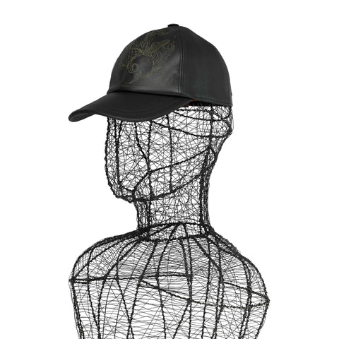 Hat - Nappa Leather Baseball Axis