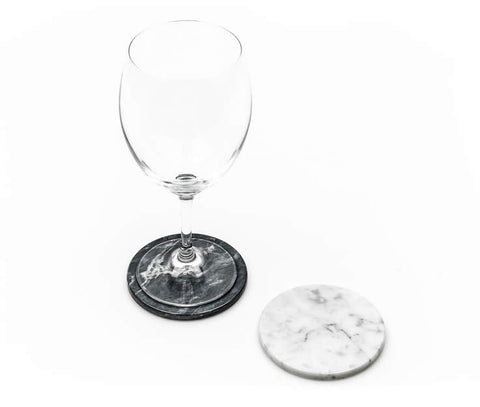 Marble Coaster with Cork - Art. MOBJ14 FiammettaV