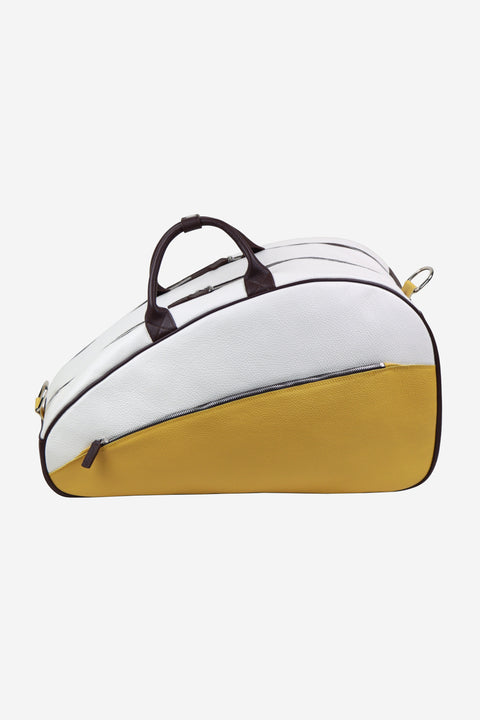Wide Padel Bag - Art. Biancogiallotestamoro Terrida