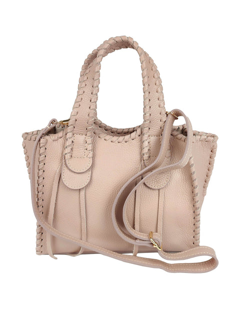 Bag with double leather handles Florence Leather