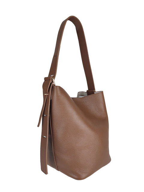 Dollaro Leather Shoulder Bag Florence Leather