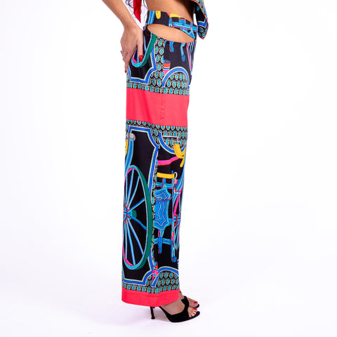 Trousers - Print Silvia Serafini