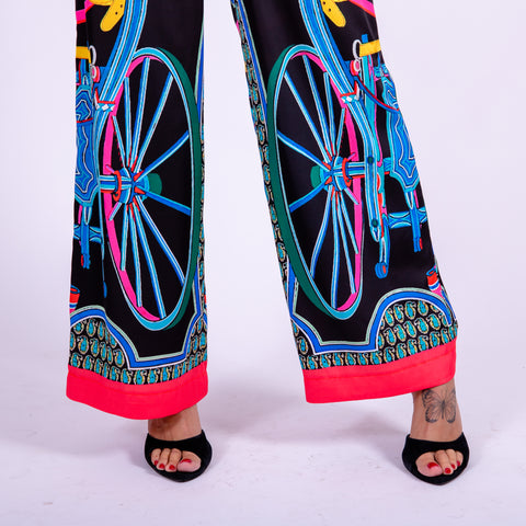 Trousers - Print Silvia Serafini