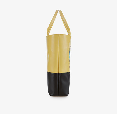 Shopping Bag - Print Yellow 959NINEFIVENINE