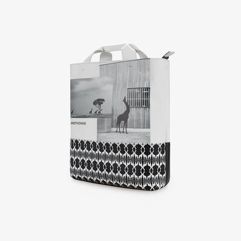 Tote Bag - Print White 959NINEFIVENINE