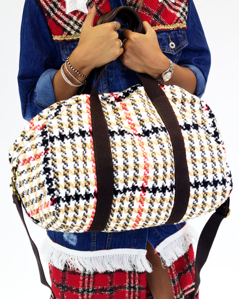 Tartan Travel Bag Apiedinudinelparco
