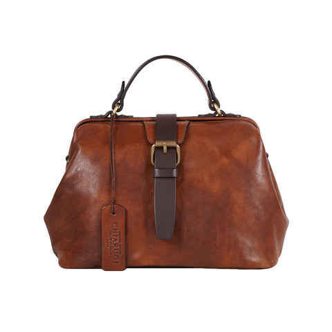 GENELLE MINI WOMAN DOCTOR BAG Chiarugi Firenze