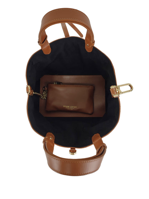 Borsa in pelle trapuntata Florence Leather