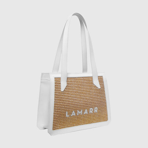 Bag - Beatrix white small Lamarr
