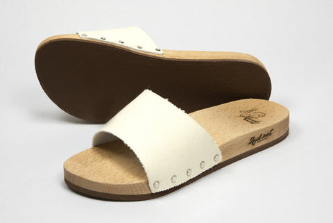 Clog - White Envi Plain Zoccol MMT