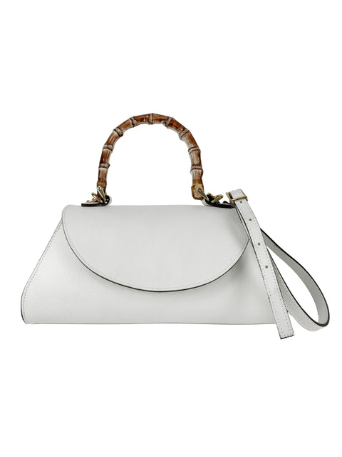 Bag with bamboo handle Florence Leather