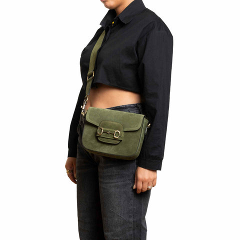 Satchel in Genuine Leather