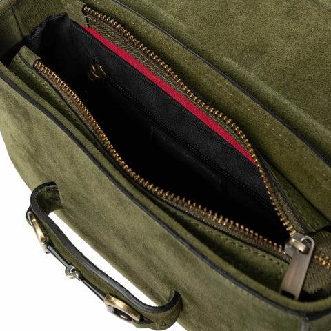 Satchel in Genuine Leather
