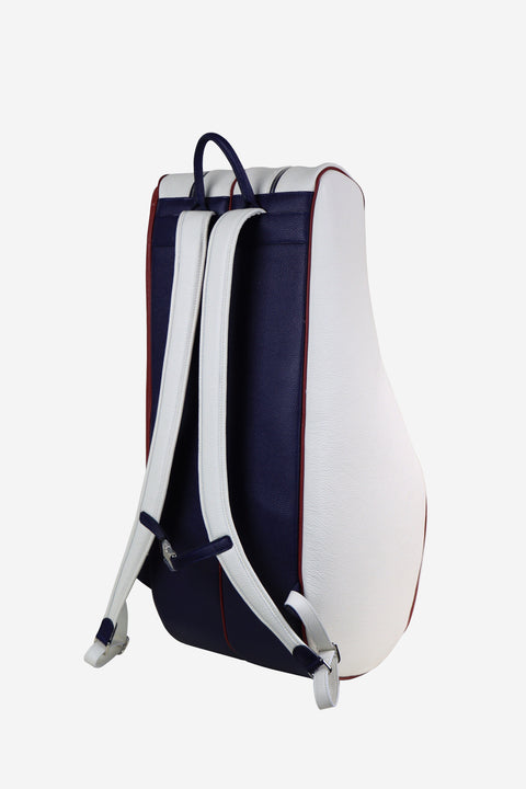Classic Backpack Tennis Bag - Art. Biancorossoblu Terrida