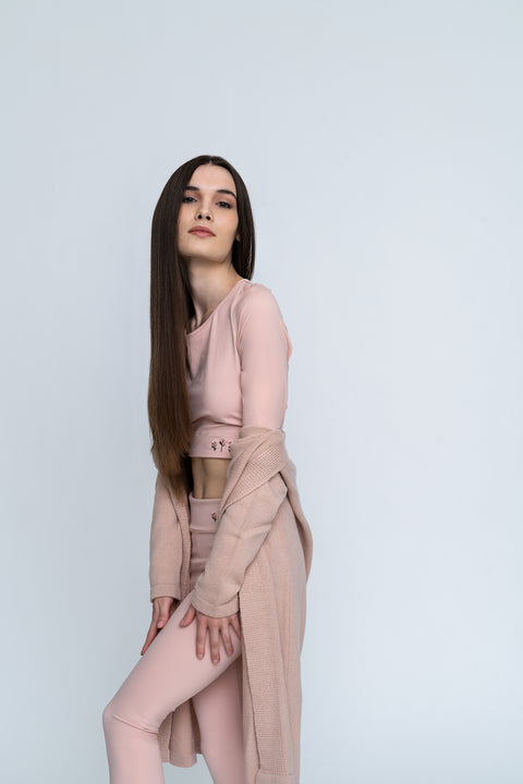 Top - Long Sleeves Plain Edelvissa