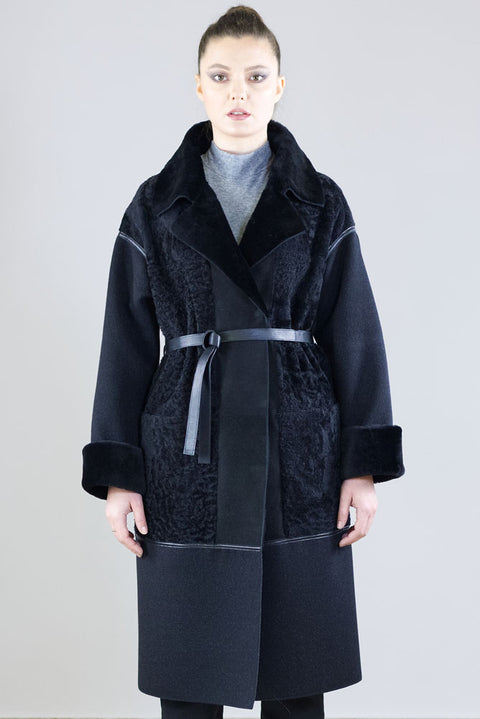 Coat - Art. Cashdouble col.Venere Marester