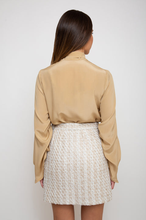 Skirt - Beige Corallo Sartoria