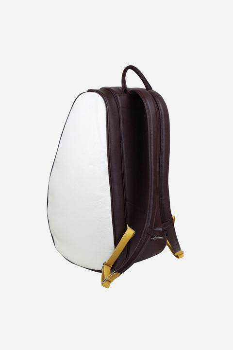 Wide Padel Backpack - Art. Biancogiallotestamoro Terrida