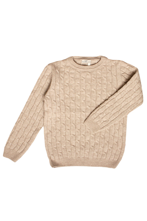 Sweater - Braids Pure Wool Carded Maglificio Verona
