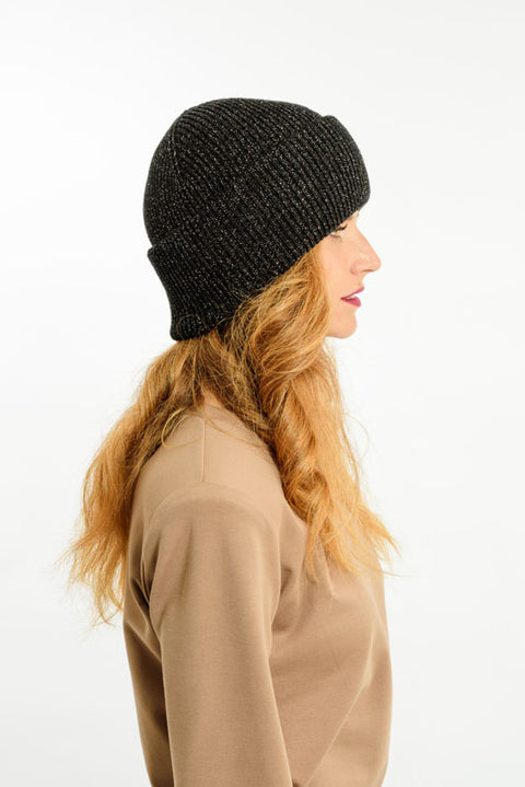 Hat - Black Silvia Serafini