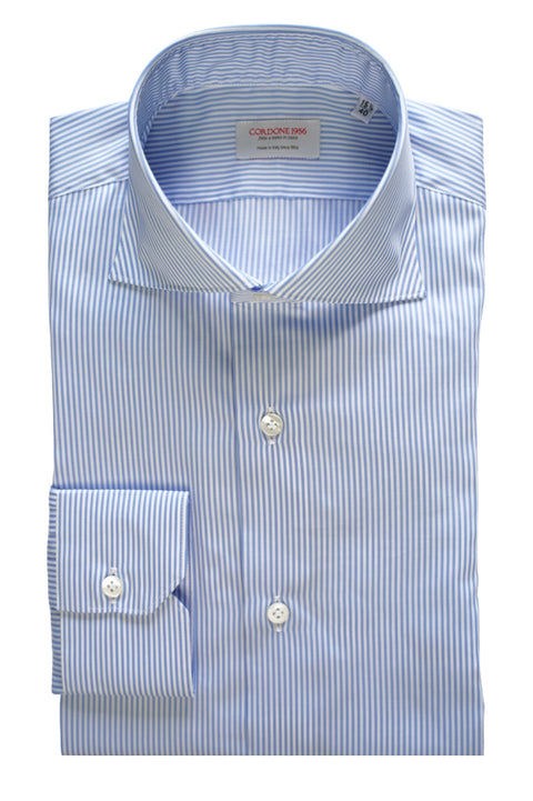 Striped Popeline Shirt Cordone 1956