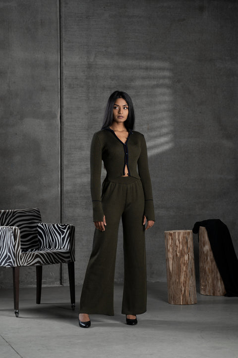 Trousers - Palace Green Giulia Brasson