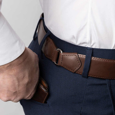 Belt - Horse leather brown Armeria Meschieri