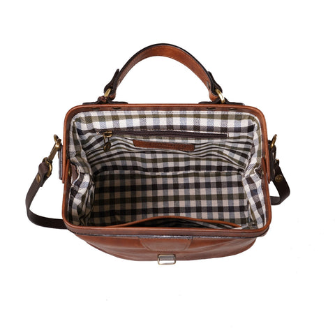 GENELLE MINI WOMAN DOCTOR BAG Chiarugi Firenze