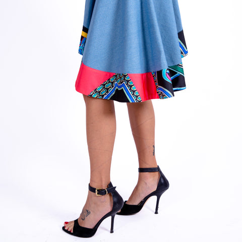 Skirt - Denim Silvia Serafini