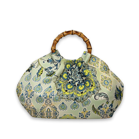Bag - Corolla Grande Turquoise Bonfanti