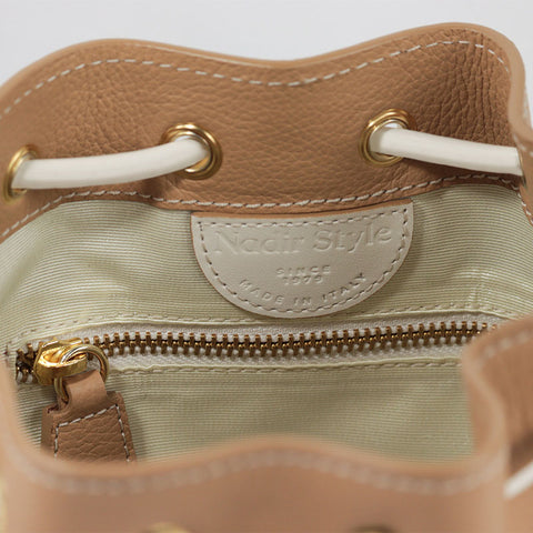 Shoulder Bag - Capri Bicolore Brown Borsettificio Nadir