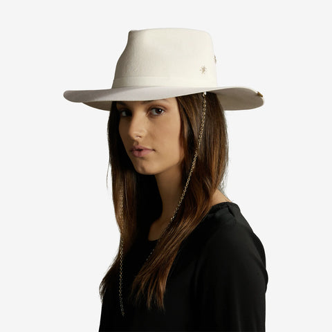 Hat - Fedora whit Chinstrap Axis