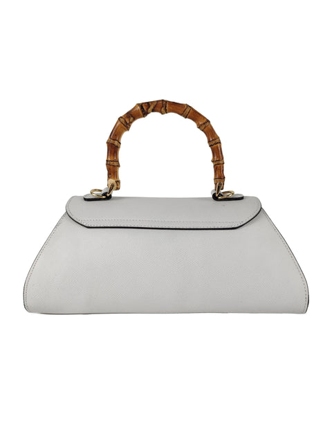 Bag with bamboo handle Florence Leather